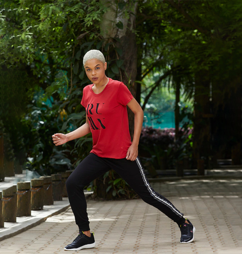 Women Black Slim Fit Swedish Pop Sports Joggers